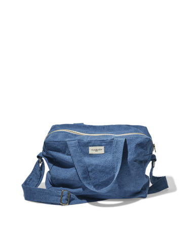 Rivedroite - Sac City Sauval en coton recyclé - Denim Clair Comparez plus de prix