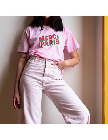 Merci  - T-shirt unisexe - Rose vous aussi creer 