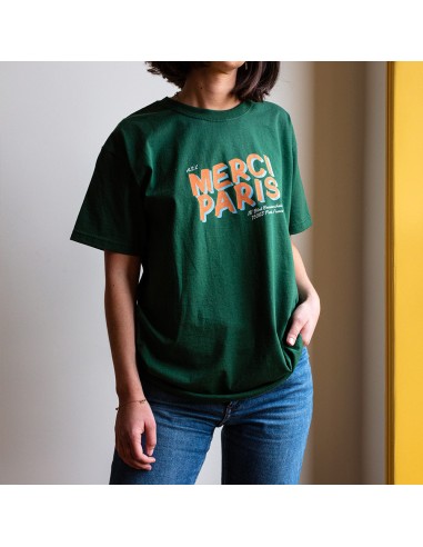 Merci  - T-shirt unisexe - Vert Forêt offre 