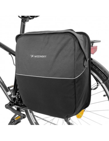 Wozinsky® Premium Sacoches Vélo Doubles – 40L Sacoches Porte-Bagages pour Vos Voyages d'Aventure À commander