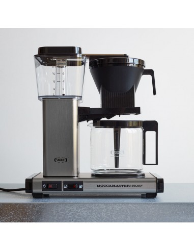 Cafetière filtre Moccamaster - KBG Alu Brossé commande en ligne