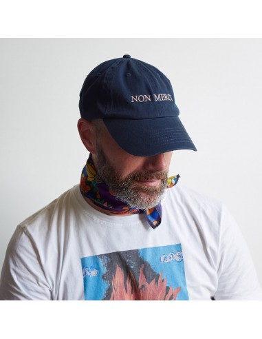 Casquette unisexe brodée Non Merci - Bleu Marine du meilleur 