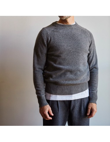 Merci - Pull Sweat Man en cachemire - Gris Venez acheter