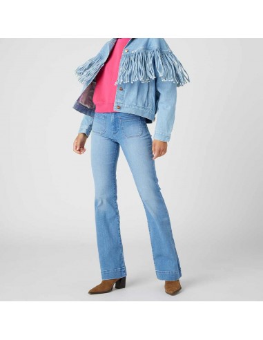 Wrangler - Jeans Hazel - Bleu chez Cornerstreet bien 