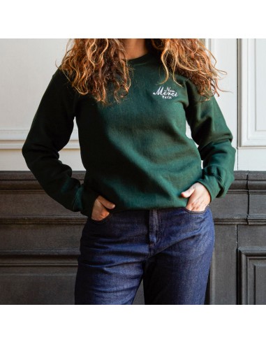 Merci - Sweat unisexe Non Merci "Rive Gauche" - Vert 50-70% off 