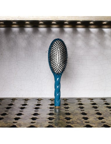 Brosse à cheveux N.02 L'INDISPENSABLE - Soin & Démêlage - Bleu france