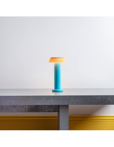 Lampe portable rechargeable - Bleu Orange - Sowden Les magasins à Paris