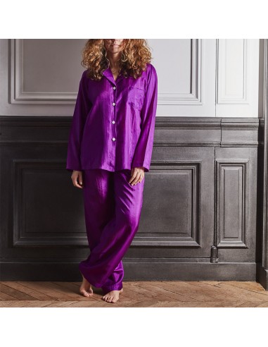 Merci - Pyjama en Soie - Violet 50-70% off 