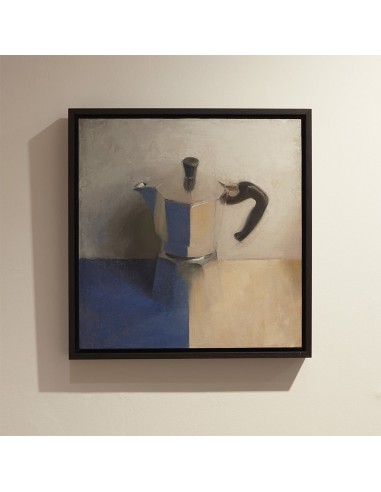 Kenny Harris - Peinture Moka - Bleu et Blanc en stock