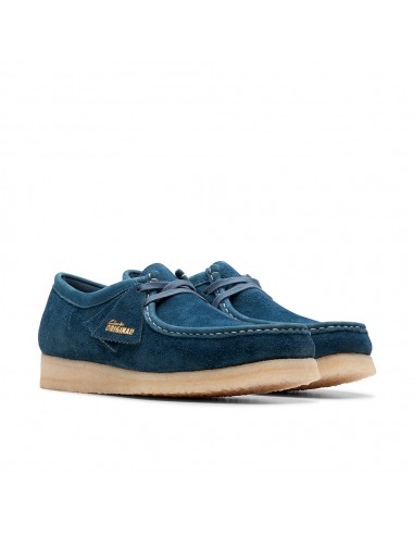 Clarks - Wallabee - Bleu 2 - 3 jours ouvrés.