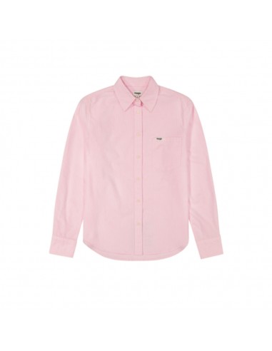 Wrangler - Chemise Rayée - Rose Fin de série