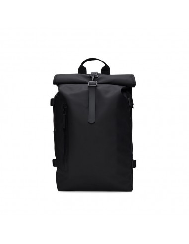 Rains - Sac Rolltop Rucksack Large - Noir les ligaments