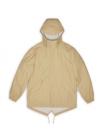 Rains - Veste Fishtail W3 - Beige 50% de réduction en Octobre 2024