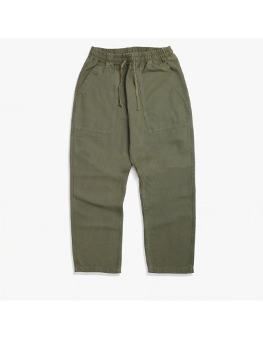 Service Works - Pantalon Chef Canvas - Vert la chaussure