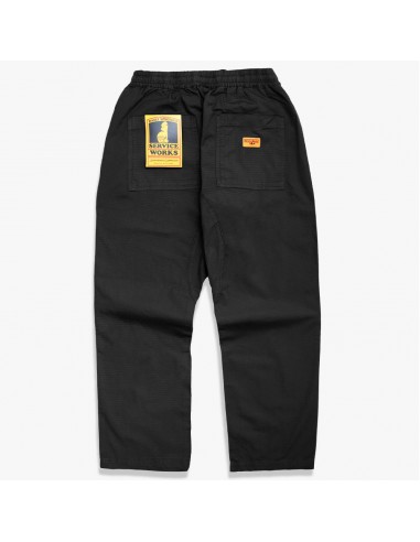 Service Works - Pantalon Chef Ripstop - Noir d'Europe débarque