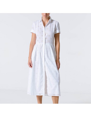 Suzie Winkle -Robe Jody Coco - Blanc Véritable concentré