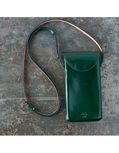 Il Bussetto x Merci - Etui Télephone Crossbody - Vert Toutes les collections ici